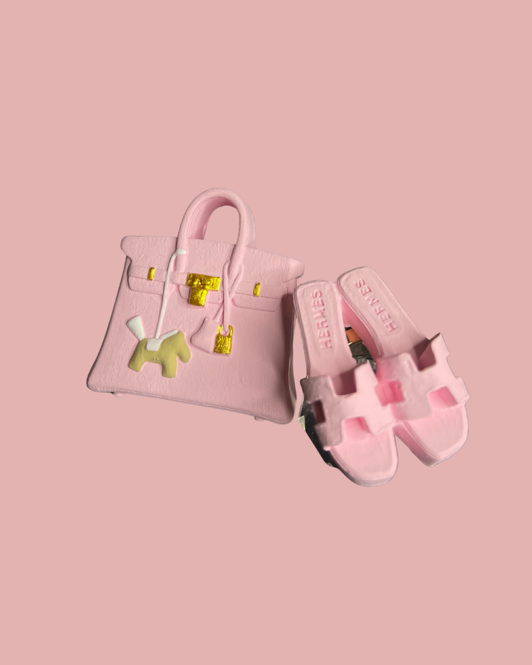 Freshener - Hermes slipper - Rose Nacré